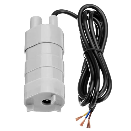 Tauchpumpe 12V Mini Wasserpumpe 600 L/H 5m Lift 12V Tauchwasserpumpe Mikromotor Ultra leise Teichpumpe Brunnenpumpe Aquariumpump für Wohnmobil Teich Aquarium Brunnen