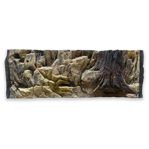 ZooPaul Aquarium Rückwand 3D 100x40 cm