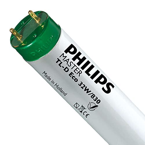 Leuchtstofflampe TL-D 32 Watt 830 warmweiß ECO ersetzt 36 Watt - Philips