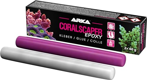 MICROBE-LIFT ARKA Coralscaper - 120g - 2K Epoxy Korallenkleber für sichere Befestigung von Korallen & Riffaufbauten in Meerwasseraquarien, fest & langlebig