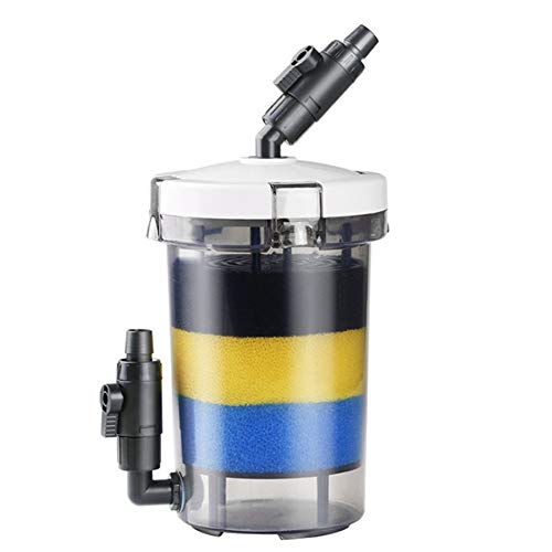 Fegtrtyoa Aquarium Filter Extrem Leiser Externer Aquarium Filter Eimer LW-603 Aquarium Filter AusrüStung Vorderer Gras Tank Stumm Schaltungs AußEn Rohr