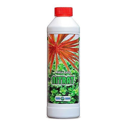 Aqua Rebell ® Makro Basic Nitrat Dünger - 0,5 Literflasche - optimale Versorgung für Ihre Aquarium Wasserpflanzen - Aquarium Dünger speziell für Wasserpflanzen entworfen