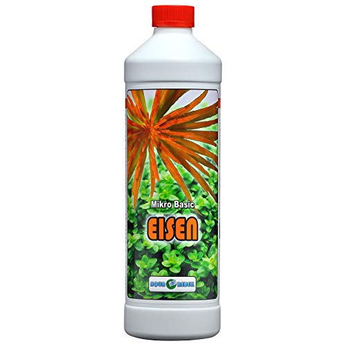 Aqua Rebell ® Micro Basic Eisendünger - 1 Literflasche - optimale Versorgung für Ihre Aquarium Wasserpflanzen - Aquarium Eisenvolldünger speziell für Wasserpflanzen entwickelt