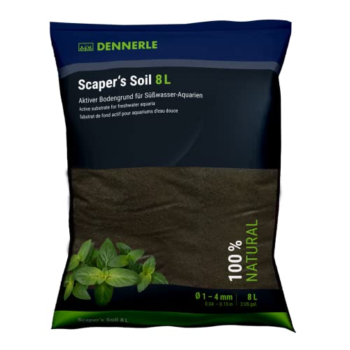 Dennerle Scaper's Soil Bodengrund 8 Liter - ideal für Aquascaping Aquarien