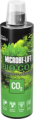 MICROBE-LIFT Bio-CO2-473 ml - Innovativer flüssiger CO2-Dünger. Fördert das Pflanzenwachstum in Süßwasseraquarien mit Mikroben & Huminsäure, frei von Nitraten.