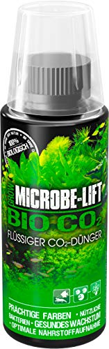 MICROBE-LIFT Bio-CO2-118 ml - Innovativer flüssiger CO2-Dünger. Fördert das Pflanzenwachstum in Süßwasseraquarien mit Mikroben & Huminsäure, frei von Nitraten.