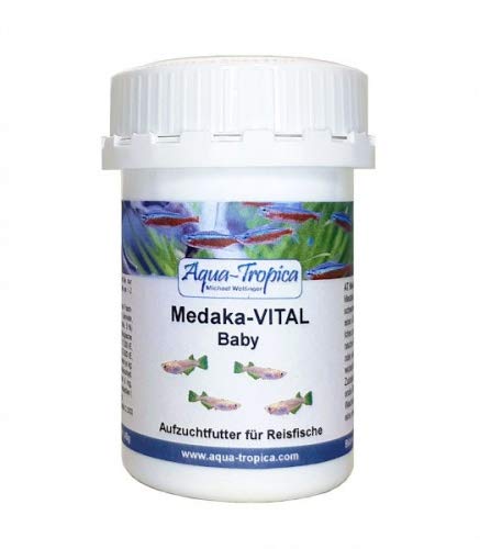 Aqua-Tropica Medaka-VITAL Baby 40g - Aufzuchtfutter für Medaka, Reisfische, Futter