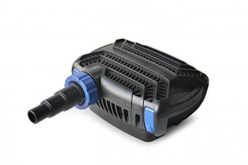 AquaOne Eco Teichpumpe CTF-B 3800 20 Watt 3600l /h I Hochwertige Teichpumpe mit Filter I...