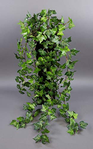 Seidenblumen Roß Waldefeubusch 90cm DA Kunstpflanzen künstliches Efeu Efeuranke kuenstliche Pflanzen Efeubusch