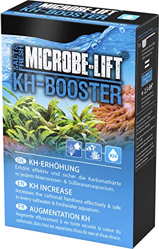 MICROBE-LIFT® - KH-Booster | KH Erhöhung zur gezielten Anhebung der Karbonathärte in jedem Meerwasser und Süßwasser Aquarium | Inhalt: 250 g