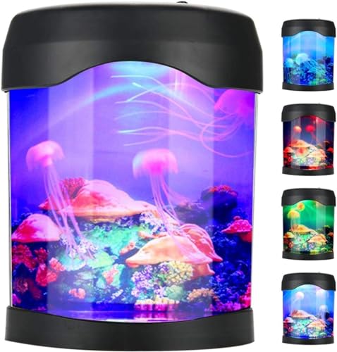 Gearmax® Neuheit LED Künstliche Quallen Beleuchtung Aquarium Lampe Nachtlicht Farbwechsel