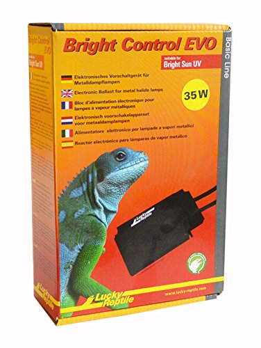 Lucky Reptile Bright Control EVO - 70 W Vorschaltgerät für Metalldampflampen - Elektronisches Vorschaltgerät für Bright Sun UV Strahler - Betriebseinheit UV Lampe - Zubehör Terrarium Beleuchtung