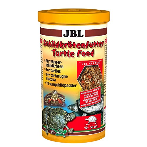 JBL Turtle Food 7036400 Naturfutter für Wasser- und Sumpfschildkröten, 1er Pack (1 x 1 l)