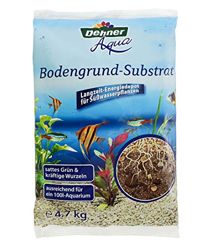 Dehner Aqua Bodengrund-Substrat, Körnung 2 - 4 mm, 4.7 kg, naturfarben