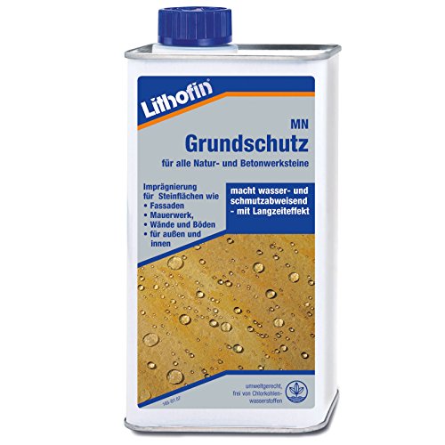 Lithofin MN Grundschutz Steinimprägnierung 1812-16511 1 Liter