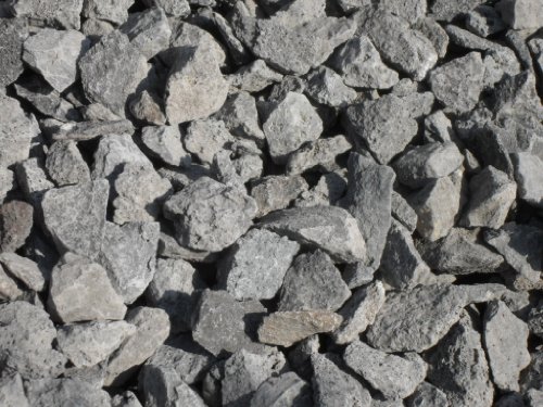 Vertiflower 50 kg Anthrazit Basaltsplitt 16-32 mm - Basalt Splitt Edelsplitt Lava Lavastein - Lieferung KOSTENLOS