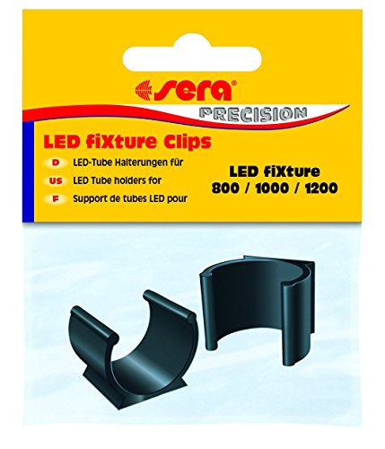 sera LED fiXture Clips (2 St) - Zusätzliche LED Tube Halterungen für LED fiXture 800 / 1000 / 1200