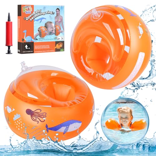 Schwimmflügel Kinder, Schwimmflügel 1 Jahr bis 2 3 4 5 6 Jahren, Schwimmhilfe Baby ab 1 Jahr, Schwimmflügel Kinder 6-20Kgs, Swimsafe Gerät Kinder, Schwimmreifen Armumfang 18-21cm(XS) (S-8CM)