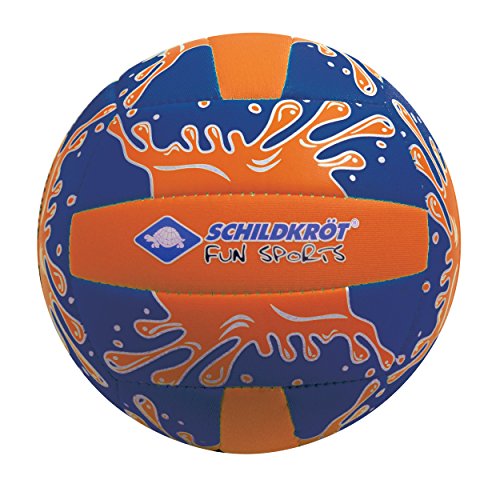 Schildkröt® Neopren Mini Beachvolleyball, Größe 2, Ø 15 cm, griffige textile Oberfläche, salzwasserfest, ideal für kleine Kinderhände, 970274