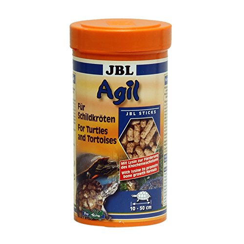 JBL Agil 70342 Hauptfutter für Schildkröten, 1er Pack (1 x 250 ml)