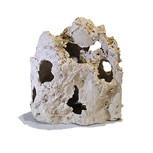 Lochgestein Aquarium Deko Felsen Malawi Tanganjika See 26x12x28 cm, deko stein