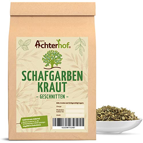 100 g Schafgarbenkraut geschnitten Schafgarbenkrauttee Scharfgabe Kräutertee natürlich vom-Achterhof