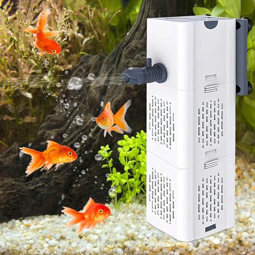 Aquarium Innenfilter, Filter Aquarium 60 Liter Aquarium Pumpe mit Filter Aquarienfilter Pumpen & Filter für Aquarien Aquarium Pumpe 60l Aquarium Innenfilter 60l Pumpe Aquarium 60l Garnelen Filter