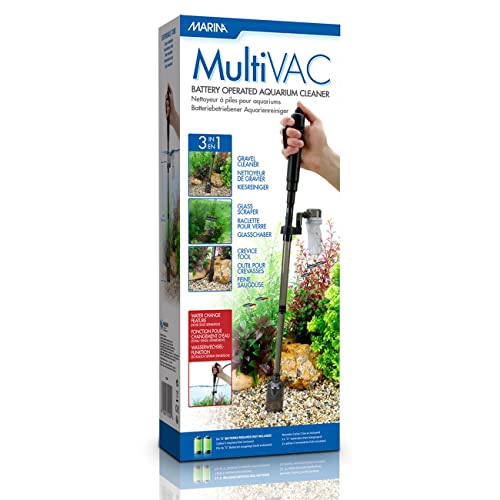 Marina Multi-Vac 3-in-1-Aquariumreiniger, batteriebetrieben