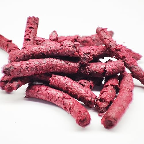 Rote Beete Sticks 75g - Garnelenfutter | Futtersticks für Aquarium & Terrarium  Garnelen, Schnecken, Krebse, Welse & Insekten | Made in Germany