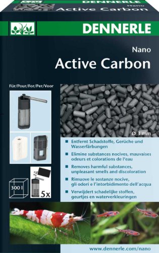Dennerle Nano Active Carbon - superaktive Intensiv-Filterkohle für Nano Süßwasseraquarien