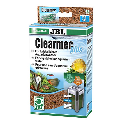 JBL Clearmec plus 62395, Filtermasse zur Entfernung Nitrit, Nitrat und Phosphat aus Aquarienwasser, 450 g