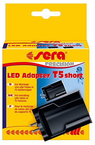 sera LED Adapter T5 short - T5 short, T5 & T8 - Halterungen für sera LED Tubes, 2 Stück (1er Pack)