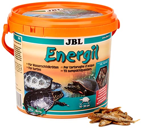 JBL Energil Hauptfutter für Sumpf- und Wasserschildkröten, 1er Pack (1 x 2,5 l), 70314