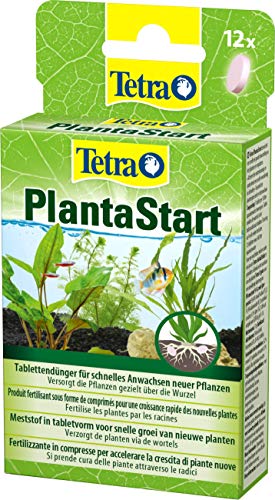 Tetra PlantaStart Düngetabletten (für prächtige Wasserpflanzen im Aquarium, fördert die Wurzelbildung, ideal bei Neu- oder Umpflanzung), 12 Tabletten