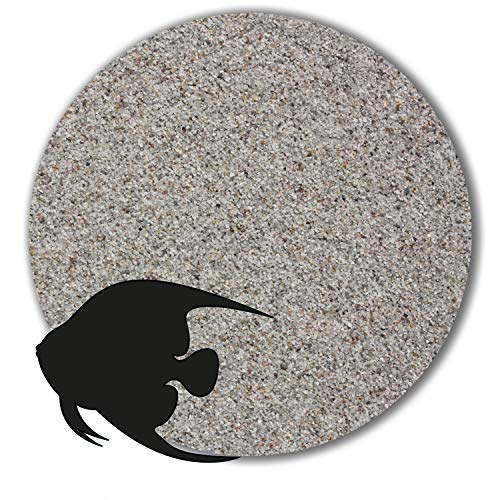 Anbobo Müller GmbH - Aquarium Sand/Aquarium Kies - 25 KG - 0,5-1,0mm - hellgrau