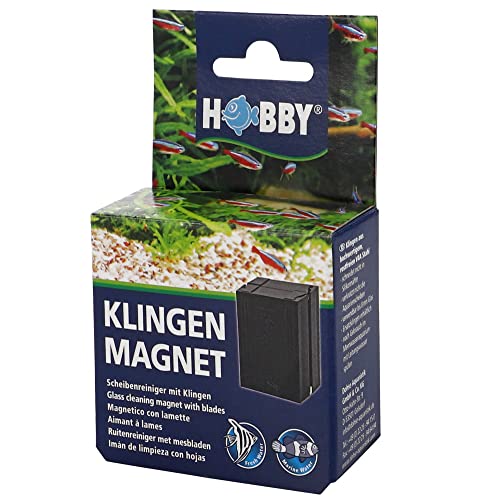 Hobby Klingenmagnet Scheibenreiniger für Aquarien bis 8 mm Glasstärke