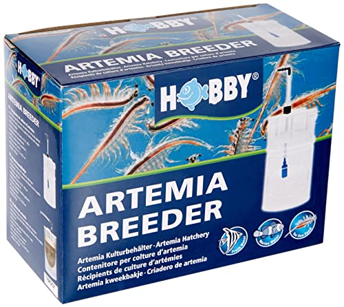 Hobby 21710 Artemia Breeder, Kulturbehälter zur Aufzucht von Artemia Eiern, Futtermittel für Aquarien