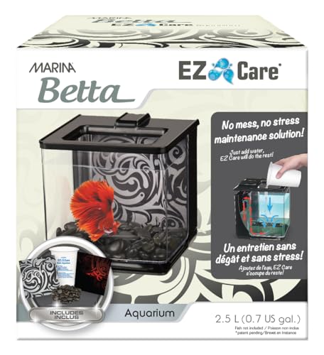 Marina Aquarium Betta EZ Care, Schwarz