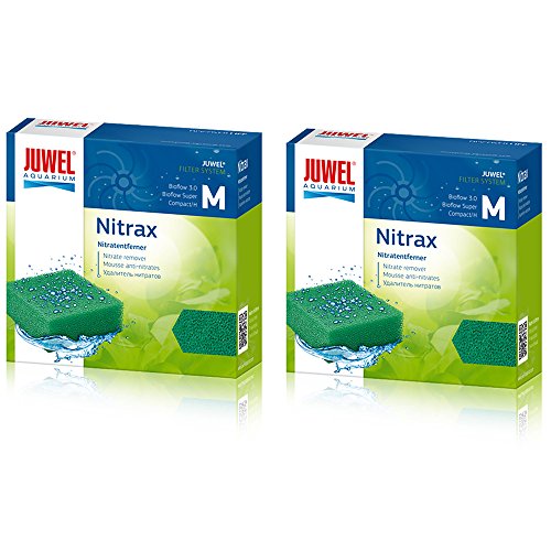 Juwel Compact Nitrax Schwamm Filter Media (Bioflow 3.0) (2 Stück) Bundle