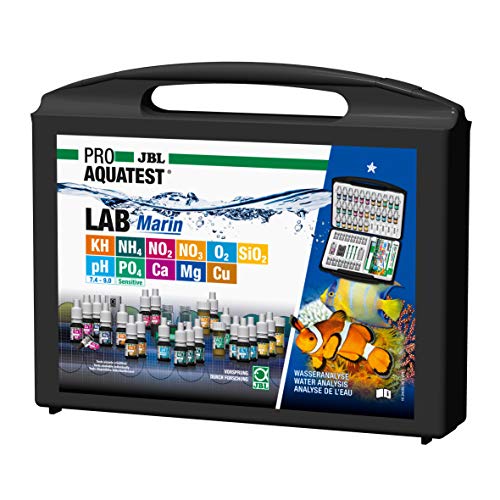 JBL Wassertest-Koffer, Mit 11 Tests, Für Meerwasser-Aquarien, ProAquaTest Lab Marin