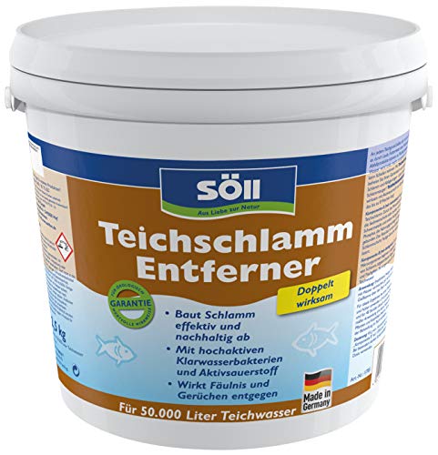 Söll 80632 TeichschlammEntferner doppelt wirksam gegen Teichschlamm 2,5 kg - biologischer...