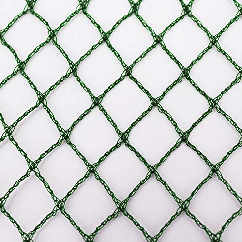 Aquagart® Teichnetz, 3m x 6m, dunkelgrün, engmaschig: Maschenweite 15mm x 15mm, Laubnetz, Teichabdecknetz, Vogelabwehrnetz, Reihernetz robust