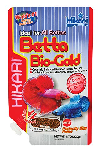 Hikari Tropical Betta Bio-Gold Fischfutter, 20 g, 0.7 Ounce (Pack of 1)