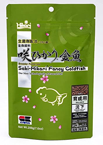 Kyorin 49344/864 Saki Hikari Fancy Goldfischfutter, Balance, 200 g (7 Unzen)