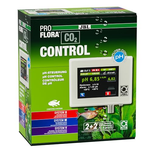 JBL PROFLORA CO2 CONTROL, Mess- und Steuercomputer, Automatische CO2-Zugabe und pH-Regelung, Inkl. Zubehör