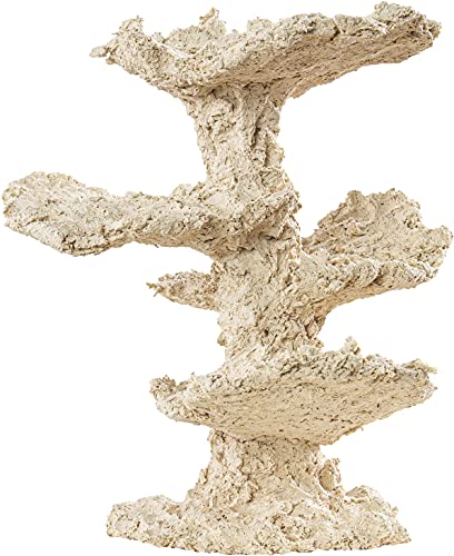 ARKA Riffkeramik Säule Natur - 40 cm - Natürliche Riffkeramiksäule, schadstofffrei und hochporös, unterstützt effektiv die Mikrofauna, perfekt für Meerwasseraquarien, Made in Germany.