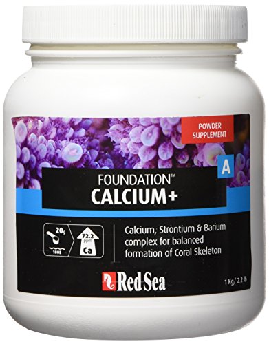 Red Sea Fish Pharm ARE22017 Reef Foundation Calcium/Strontium Nahrungsergänzungsmittel A für Aquarium, 1 kg