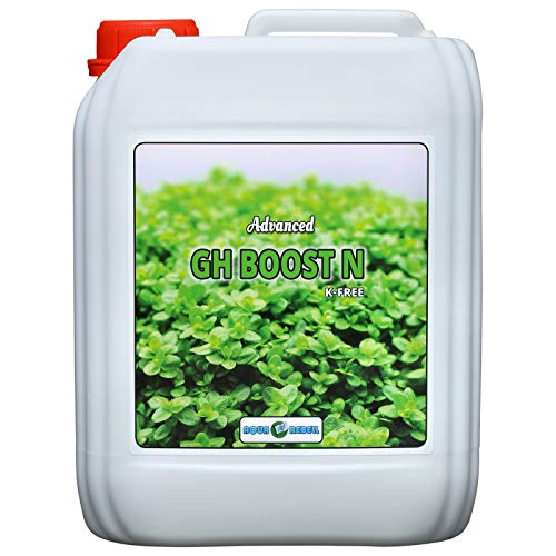 Aqua Rebell ® Advanced GH Boost N - 5 Literflasche - optimale Versorgung für Ihre Aquarium Wasserpflanzen - Aquarium Eisenvolldünger speziell für Wasserpflanzen entwickelt