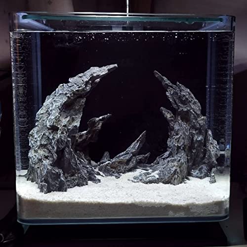 YZHZOM “Soul Valley” Aquarium deko groß - Extra groß - Ausgezeichnete Landschaftsgestaltung für Aquarien (Soul Valley 18inch)