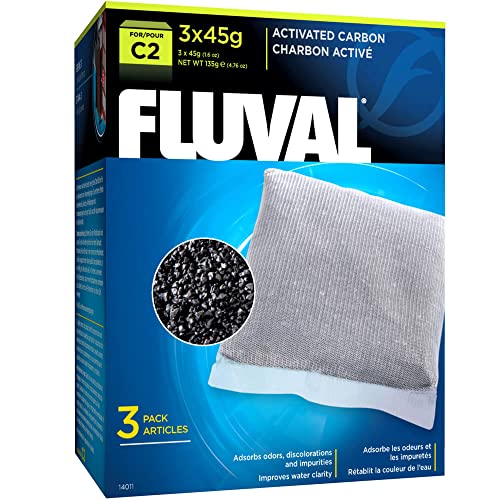 Fluval C2 Aktivkohlepatrone, 135g, 3er Pack